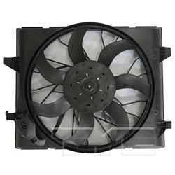 TYC Cooling Fan Assemblies for 2014-2024 DURANGO, 2014-2022 GRAND CHEROKEE, 2022 GRAND CHEROKEE WK - 624540
