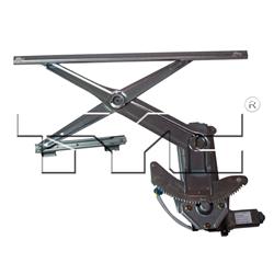 TYC - Window Regulators and Power Window Motors for 1994-2002 RAM 3500, RAM 2500, 1994-2001 RAM 1500 - 660133