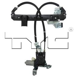 TYC Power Window Regulator and Motor Assemblies for 2000-2006 YUKON, TAHOE, 2002-2006 ESCALADE - 660544