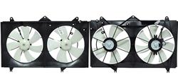 Universal Air Conditioner Electric Fans for 2002-2006 CAMRY, 2002-2008 SOLARA - FA 50256C
