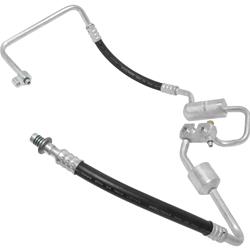 Universal Air Conditioner Air Conditioning Suction and Discharge Hose Assemblies for 2000-2001 SABLE, TAURUS - HA 10955C