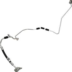 Universal Air Conditioner Inc. - Air Conditioning Hoses and Lines for 2010-2014 GOLF, 2005-2014 JETTA, 2006-2009 RABBIT - HA 114465C