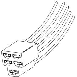 Universal Air Conditioner Inc. Wiring Connectors and Pigtails HC 4031