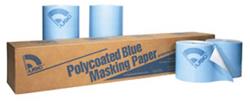 US Chemical Polycoated Blue Premium Masking Paper 38006
