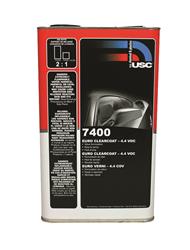 US Chemical 4.4 VOC Euro Value Clearcoat 1 Gallon Gloss Clear 7400.L05