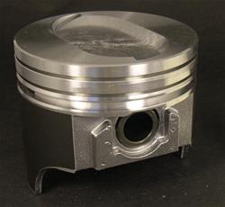 .040 Over Size Pistons compatible with Ford & Mercruiser 7.5L 460 engines Silvolite Hypereutectic Flat Top 4.400 Bore Diameter 
