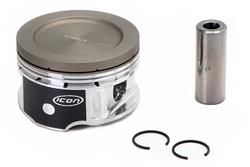 ICON Premium Forged Anodized Piston and Ring Kits IC562CAK.5MM