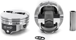 ICON Premium Forged Piston and Ring Kits IC754KTD.060