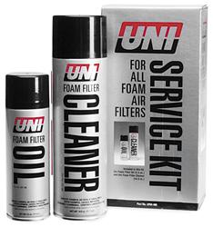 UNI Filter Foam Filter Oil and Filter Cleaner Kits UFM-400