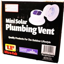 Ultra-Fab Products Mini Solar Plumbing Vents
