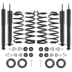 Unity Automotive Air Spring to Coil Spring Conversions for 1990-2000 TOWN CAR - 4-60968C-65003C-001