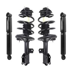 Unity Automotive Complete Strut Assembly and Shocks for 2010-2013 FORTE, FORTE KOUP - 4-11125-259970-001