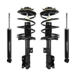 Unity Automotive Complete Strut Assembly and Shocks for 2003-2008 FX35, FX45 - 4-11183-255190-001