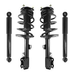 Unity Automotive Complete Strut Assembly and Shocks for 2010-2015 RX350, RX450H - 4-11627-253090-001