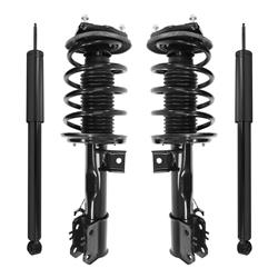 Unity Automotive Complete Strut Assembly and Shocks 4-11765-257090-001