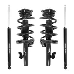 Unity Automotive Complete Strut Assembly and Shocks for 2008-2013 C30, 2004-2011 S40, 2005-2011 V50 - 4-13241-259370-001