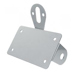 United Pacific Bobber-Style Horizontal Mount License Plate Brackets