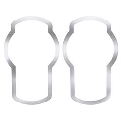 United Pacific Hood Trims for 2008-2017 T370, T660 - 29052