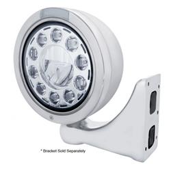 United Pacific Half Moon Bullet Headlight Assemblies 31577
