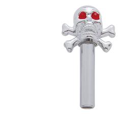 United Pacific Skull Door Lock Knobs 70029