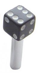 United Pacific Dice Door Lock Knobs 70042