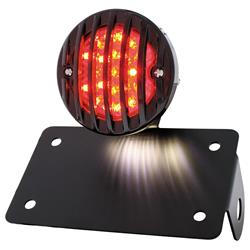 United Pacific LED Bobber-Style with Grille Bezel Taillights 86851