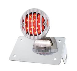 United Pacific LED Bobber-Style with Grille Bezel Taillights 86852
