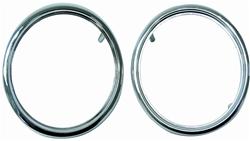 United Pacific Taillight Lens Trim Rings for 1965 IMPALA - C6510R