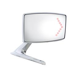 United Pacific Exterior Mirror Assemblies with LED Turn Signals for 1967-1968 MUSTANG - F676804