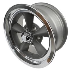 U.S. Mags Standard U102 Gray Wheels with Machined Lip 15x7