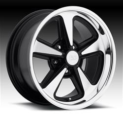 U.S. Mags Bandit U109 Black Wheels with Machined Lip 18x8