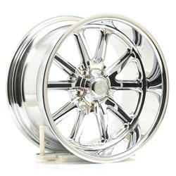 Partnumber U10918806145 Rim 5x4.75 with a 1mm Offset and a 72.6 Hub Bore US Mags Bandit 18 Machined Black Wheel