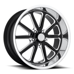U.S. Mags Rambler U117 Black with Diamond Cut Lip Wheels 17x8