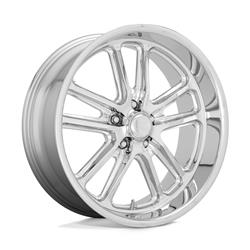 U.S. Mags Bullet U130 Textured Gunmetal Wheels with Machined Lip 18x8