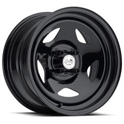 U.S. Wheel 021 Series Drift Star FWD Black Wheels 14x6