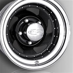 U.S. Wheel 24 Series Black Blade Wheels 15x8