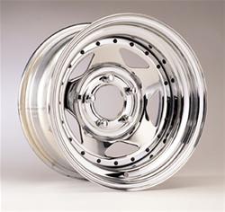 U.S. Wheel 37 Series Chrome Star Wheels