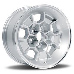 U.S. Wheel Classic Musclecar Honeycomb Series Silver Wheels 17x9
