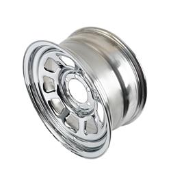 U.S. Wheel 402 Series D-Lux Chrome Wheels 17x8