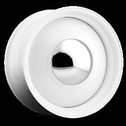U.S. Wheel 512 Series Smoothie Gloss White Wheels