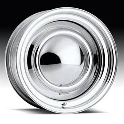 U.S. Wheel 53 Series Chrome Smoothie Wheels with Raw Center 53-5630