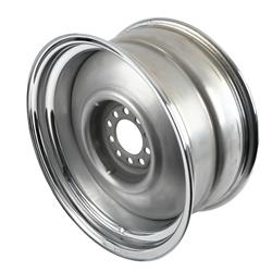 U.S. Wheel 53 Series Chrome Smoothie Wheels with Raw Center 17x8