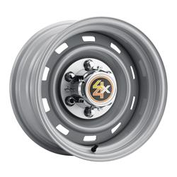 U.S. Wheel 560 Series Truck Rallye Silver Wheels 15x8