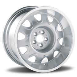 U.S. Wheel Classic Musclecar Mopar Rallye Series Silver Wheels