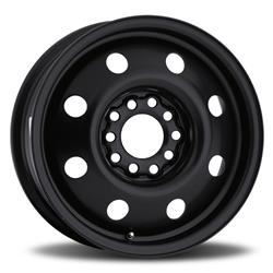 U.S. Wheel 62 Series Black Winter Replacement Wheels 14x5.5