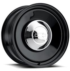 U.S. Wheel 65 Series Rat Rod Gloss Black Wheels 15x6