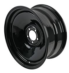 U.S. Wheel 65 Series Rat Rod Gloss Black Wheels 17x8