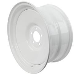 U.S. Wheel 66 Series Rat Rod White Wheels 17x8