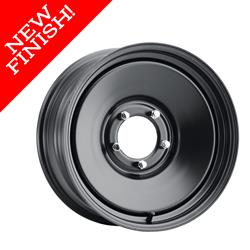 U.S. Wheel 68 Series Rat Rod Satin Black Wheels 17x8