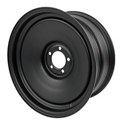 U.S. Wheel 68 Series Rat Rod Matte Black Wheels 17x8